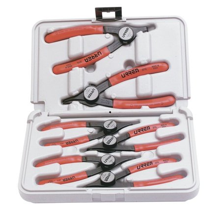 Urrea Easy-change convertible retaining ring pliers set 6pc 370L